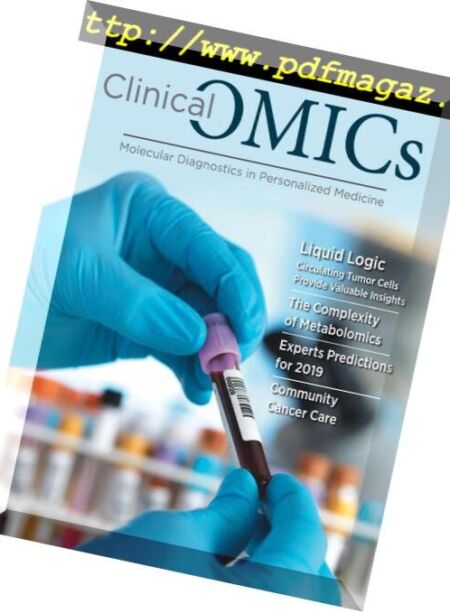 Clinical OMICS – November-December 2018 Cover