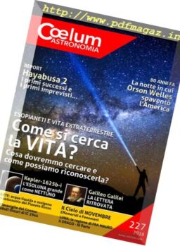 Coelum Astronomia – N 227, 2018