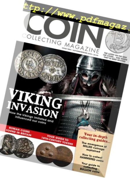Coin Collecting Magazine – August 2018 Cover
