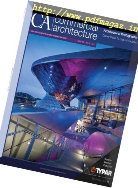 Commercial Architecture – August 2018 Cover