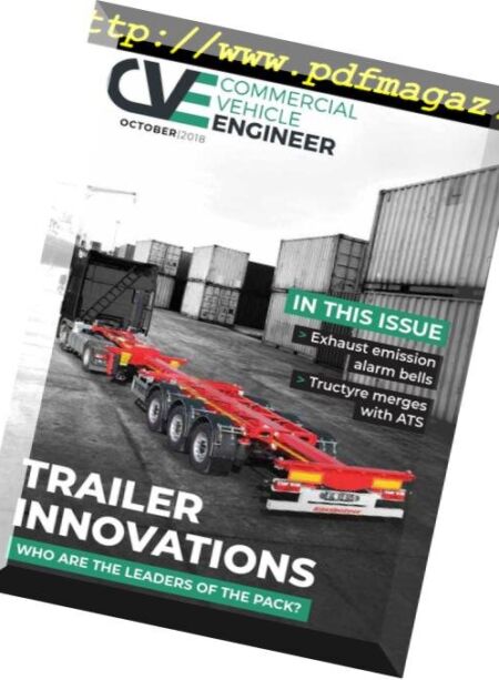 Commercial Vehicle Engineer – October 2018 Cover