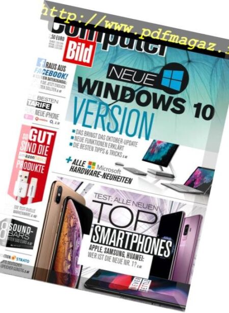 Computer Bild Germany – 12 Oktober 2018 Cover