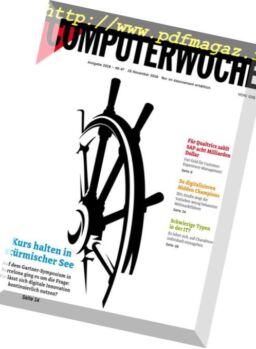 Computerwoche – 19 November 2018