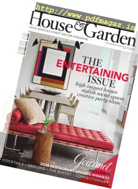 Conde Nast House & Garden – November 2018 Cover