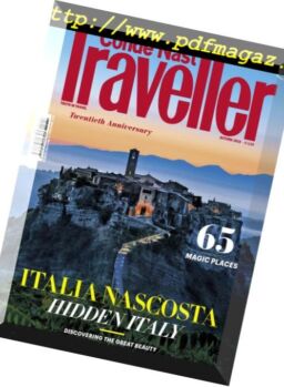 Conde Nast Traveller Italia – Autumn 2018