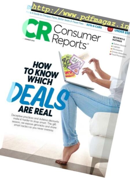 Consumer Reports – December 2018 Cover