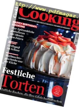 Cooking Austria – 30 November 2018