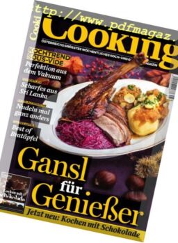 Cooking Austria – 9 November 2018
