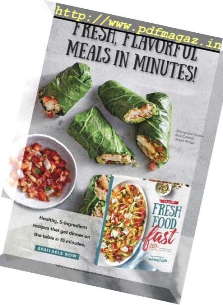 Cooking Light Bookazines – September 2018 Cover