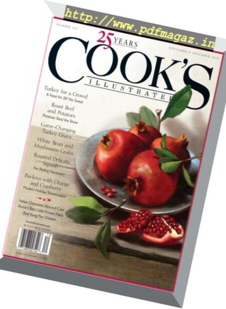 Cook’s Illustrated – November 2018 Cover