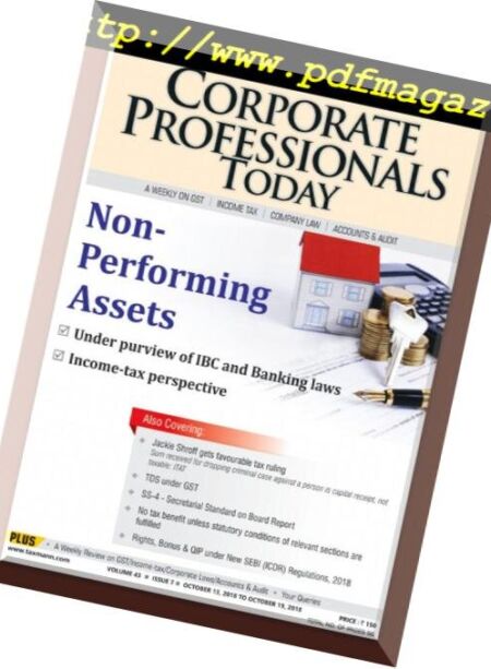 Corporate Professional Today – October 13, 2018 Cover