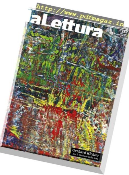 Corriere della Sera La Lettura – 30 settembre 2018 Cover