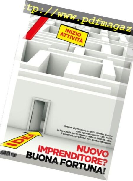 Corriere della Sera Sette – 01 novembre 2018 Cover
