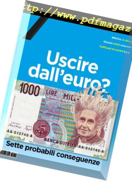 Corriere della Sera Sette – 18 ottobre 2018 Cover