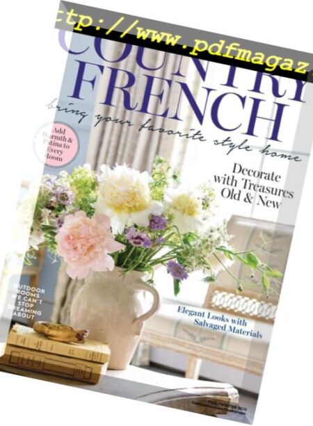 Country French – September 2018 Cover