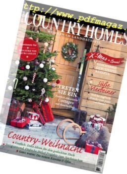 Country Homes Germany – Oktober 2018