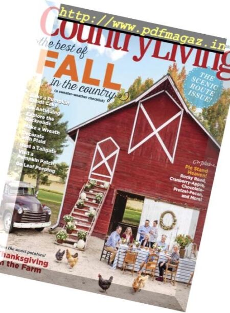 Country Living USA – November 2018 Cover