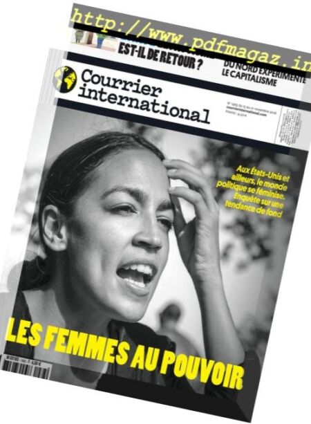 Courrier International – 15 Novembre 2018 Cover