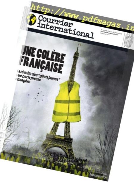 Courrier International – 6 au 12 Decembre 2018 Cover