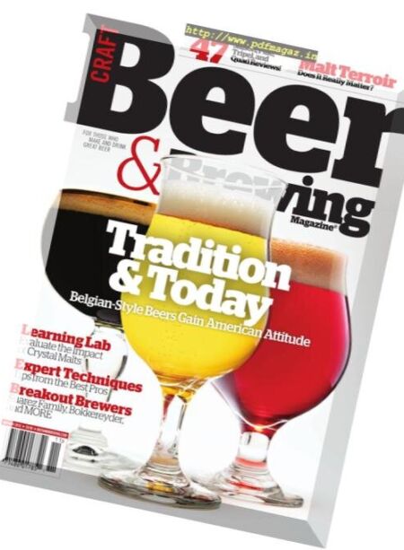 Craft Beer & Brewing – October-November 2018 Cover