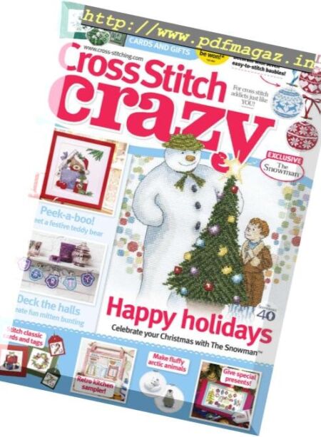 Cross Stitch Crazy – December 2018 Cover