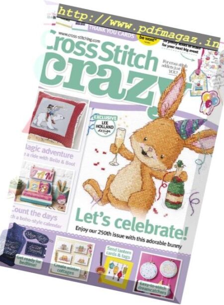 Cross Stitch Crazy – January 2019 Cover