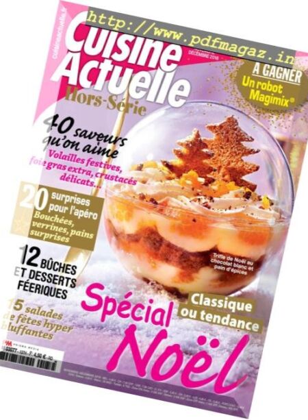 Cuisine Actuelle – Hors-Serie – Novembre-Decembre 2018 Cover
