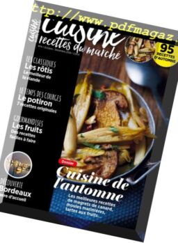 Cuisine, Recettes du Marche – Octobre-Decembre 2018