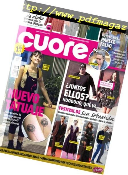 Cuore – 03 octubre 2018 Cover