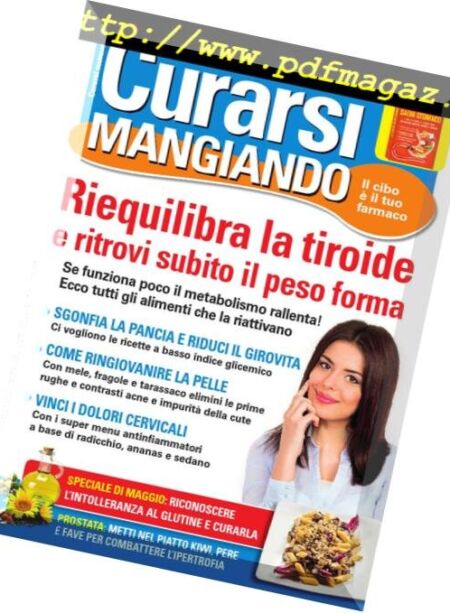 Curarsi Mangiando – Maggio 2018 Cover