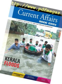 Current Affairs Made Easy – September 2018