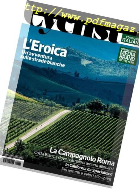 Cyclist Italia – Novembre 2016 Cover