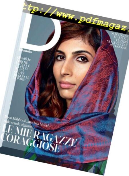 D la Repubblica – 24 Novembre 2018 Cover
