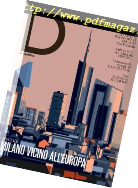 D la Repubblica – 27 Ottobre 2018 Cover