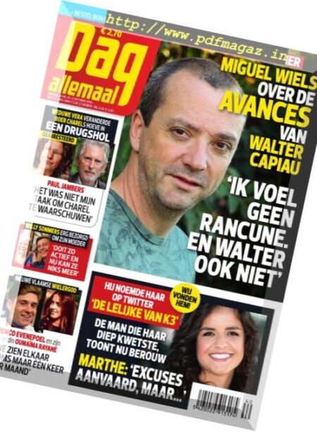Dag Allemaal – 02 oktober 2018 Cover