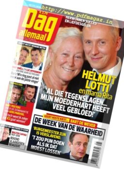 Dag Allemaal – 09 oktober 2018