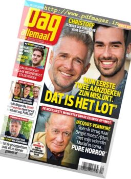 Dag Allemaal – 30 oktober 2018