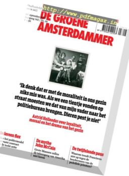 De Groene Amsterdammer – 21 september 2018