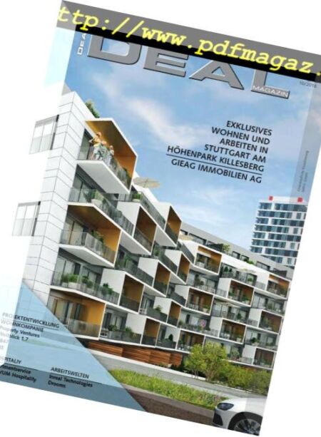 Deal Magazin – Oktober 2018 Cover
