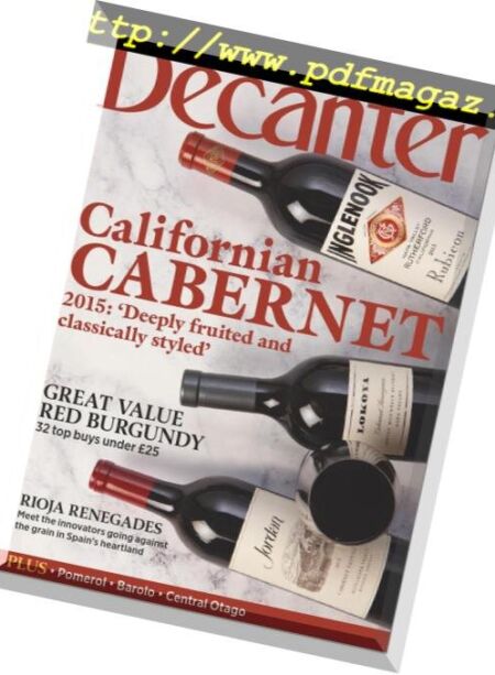 Decanter UK – November 2018 Cover