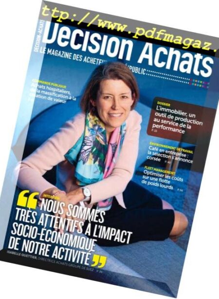 Decision Achats – Octobre 2018 Cover