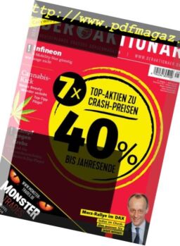 Der Aktionar – 02 November 2018