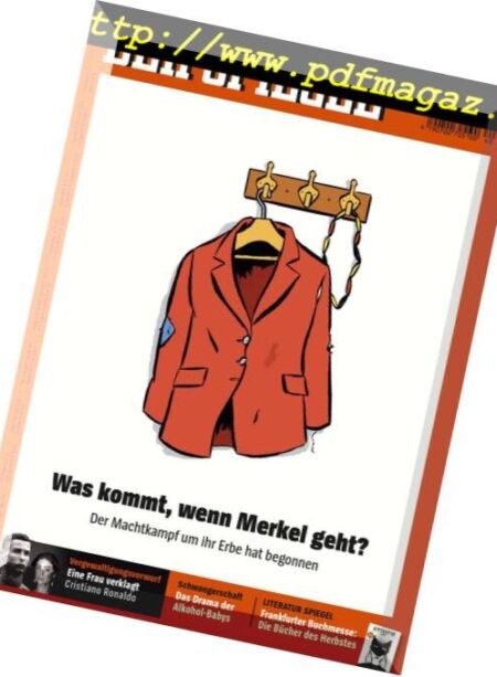 Der Spiegel – 29 September 2018 Cover