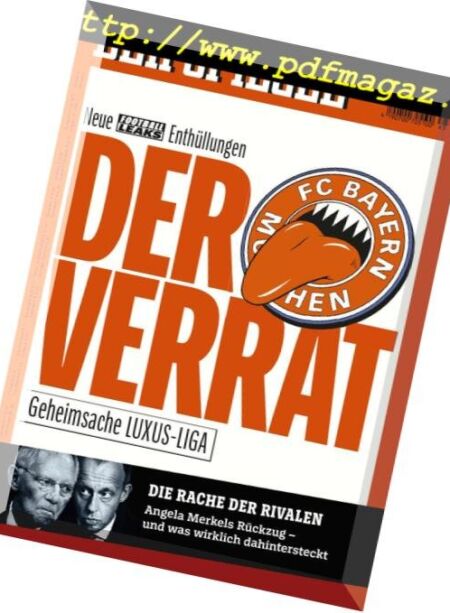Der Spiegel – 3 November 2018 Cover