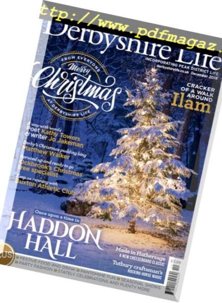 Derbyshire Life – December 2018 Cover