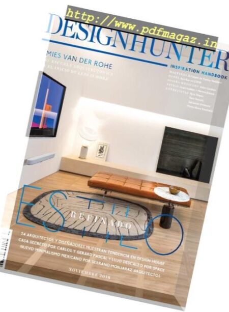 Design Hunter Mexico – noviembre 2018 Cover