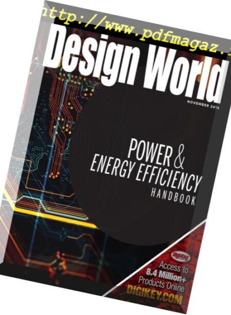 Design World – Power & Energy Efficiency Handbook November 2018 Cover