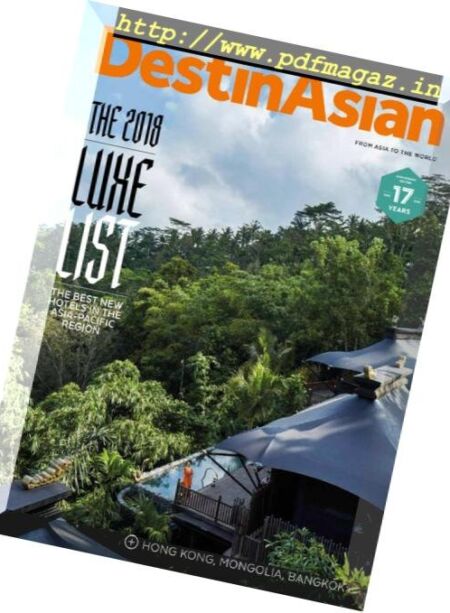 DestinAsian – October 2018 Cover