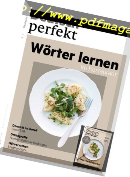 Deutsch Perfekt Plus – Dezember 2018 Cover