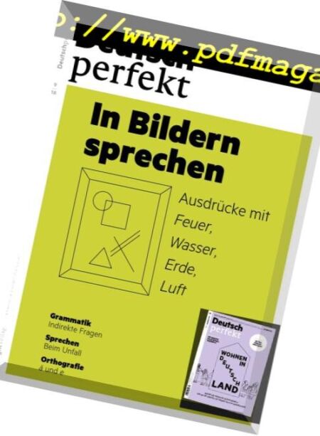 Deutsch Perfekt Plus – September 2018 Cover